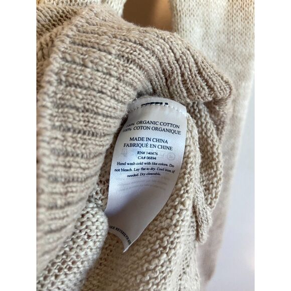 Faherty Women's Muir Sunset Lightweight Summer Sweater ORGANIC COTTON Size XS - Picture 3 of 5